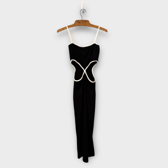 LSPACE Libra Rib Cutout Cover-Up Midi Dress Size Medium - Picture 6 of 12